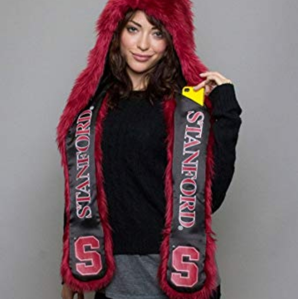 NWT NIB Stanford Teamhood Team Spirithood hood